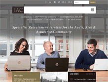 Tablet Screenshot of iac-recruit.com